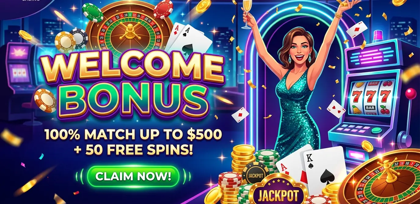 Pink new player bonus